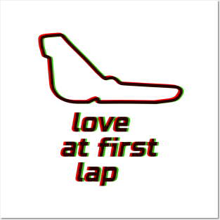 Love at first lap - Monza. Racing & Sim Racing - Motorsport Collection. Posters and Art